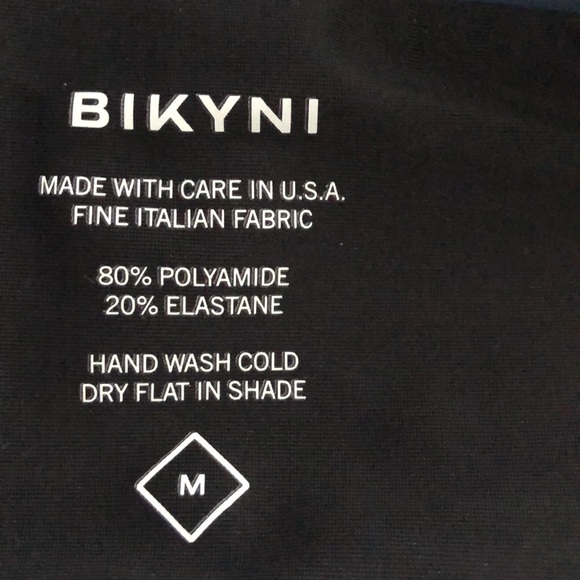 NWT Madewell x Bikyni Balena Dot Plunge Swim Top M - Picture 7 of 7